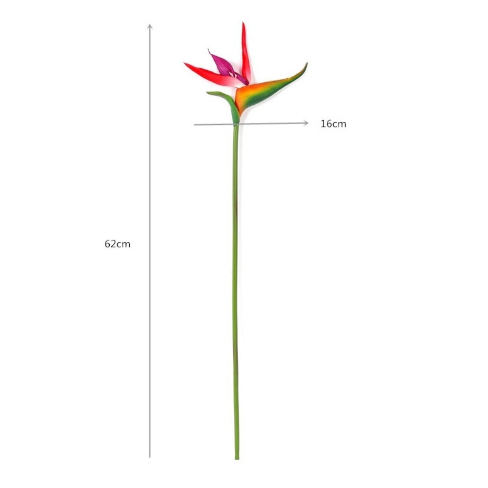 Bird Paradise Strelitzia - Yeni Uzun Saplı Yapay Cennet Kuşu