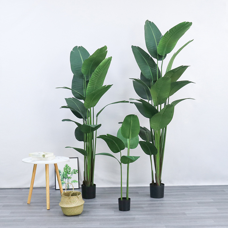 Bird Paradise Strelitzia - Yapay Plastik Saksıda ​ Cennet Kuşu